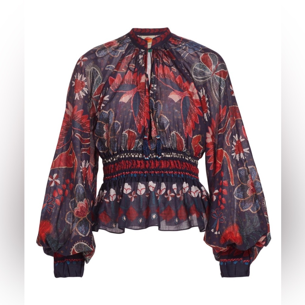New FARM Rio Tropical Shine Printed Top
